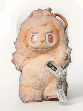 POPMART Labubu Happiness The Monsters vinyl plush NO BOX OR CARD Peach